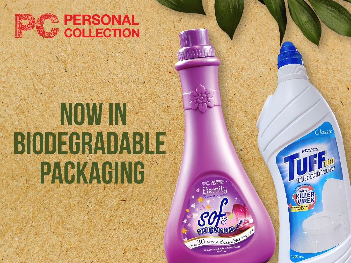 Personal Collection Flagship Products in Biodegradable Packaging