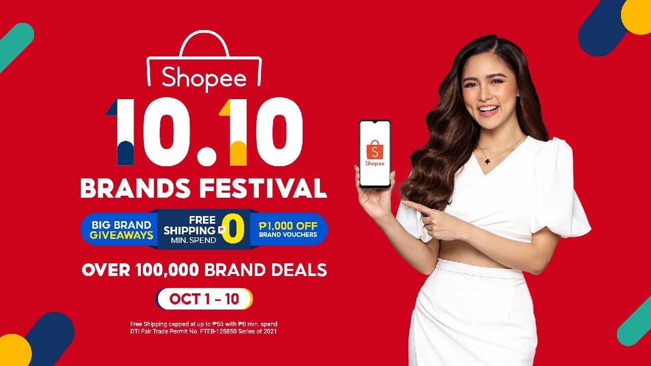 Shopee Brand Ambassador Kim Chiu kicks off 1010 Brand Festival
