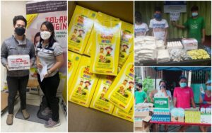 Tolak Angin donates to community pantries