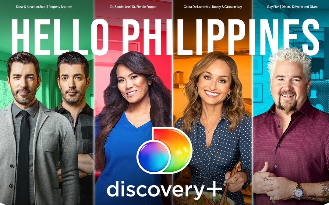 discovery+ Philippines KV discovery+ Philippines