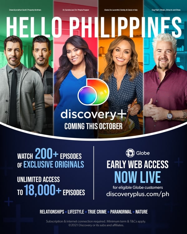 discovery+ Philippines Poster