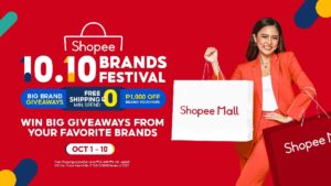 Kim Chiu is the Shopee brand ambassador for the 10-10 Big Brand Festival