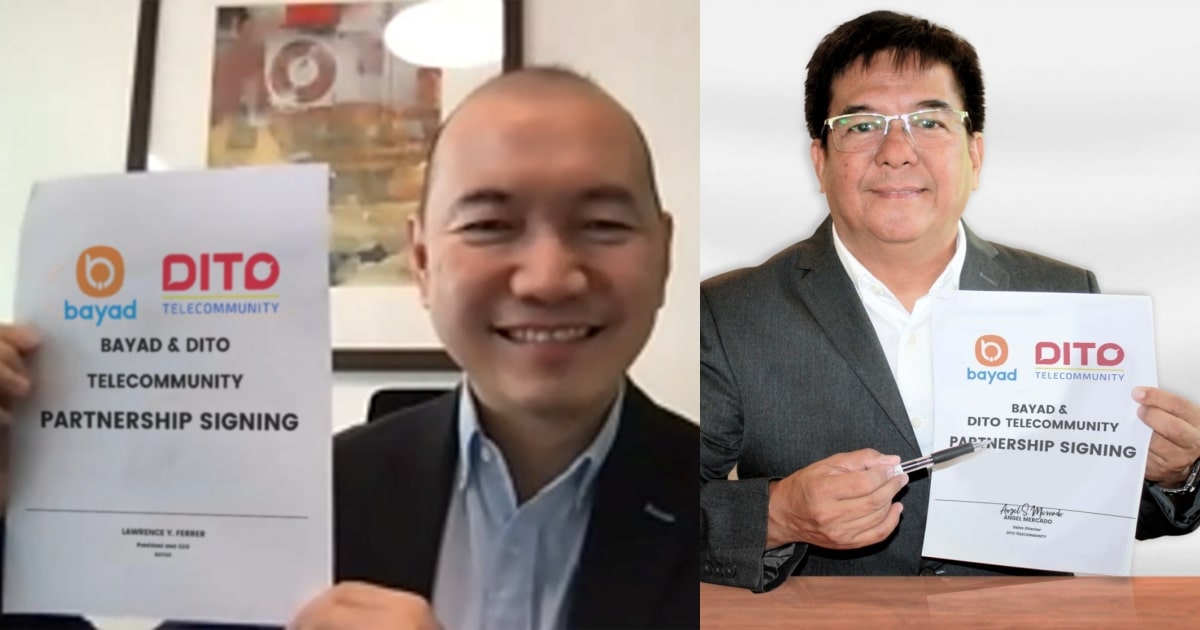 Bayad x DITO e-signing photo