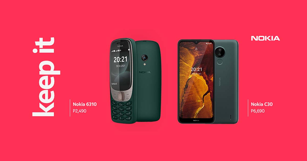 Nokia 6310 and Nokia C30