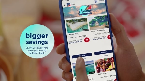 Enjoy bigger savings with the PAL Hiraya Flight Pass
