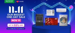Fulfil Your XTREME Appliances Christmas Wishlist With Biggest Discounts on Lazada 11.11 Sale
