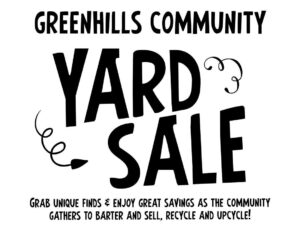 Greenhills Community Yard Sale