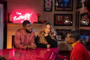 Mariah Carey sings Fall in Love at Christmas with Khalid and Kirk Franklin
