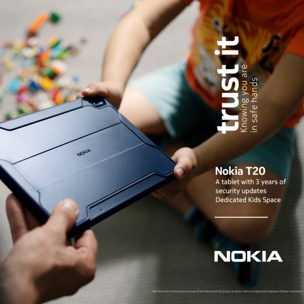 Nokia T20 has 3 years security updates
