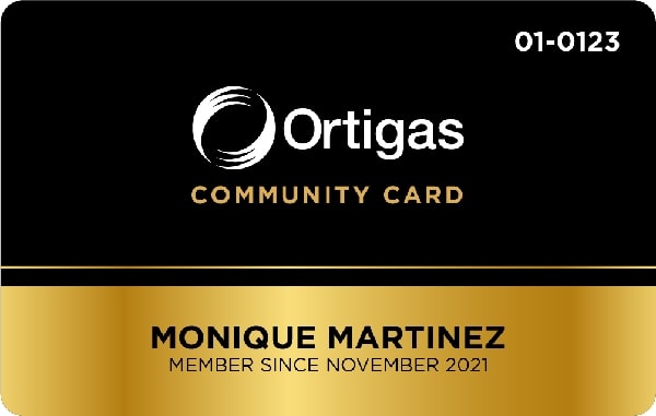 Ortigas Community Card Membership Badge