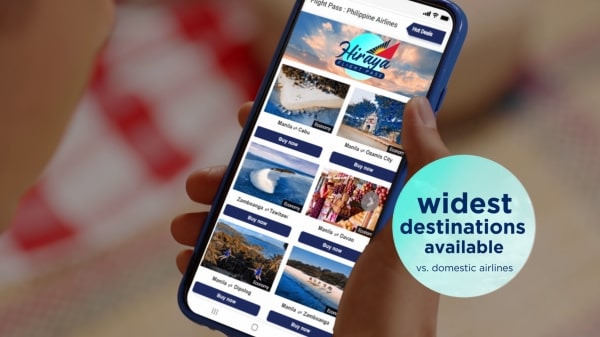 PAL Hiraya Flight Pass offers the widest destination available