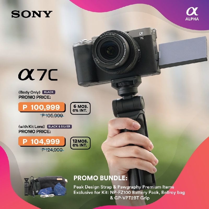 Treat yourself this Christmas with Sony Holiday Deals A7C 