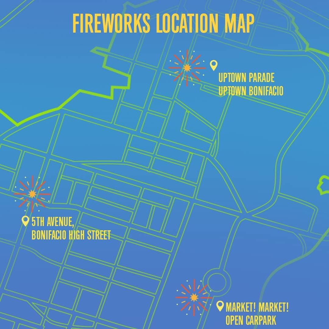 BGC New Year's Eve Map