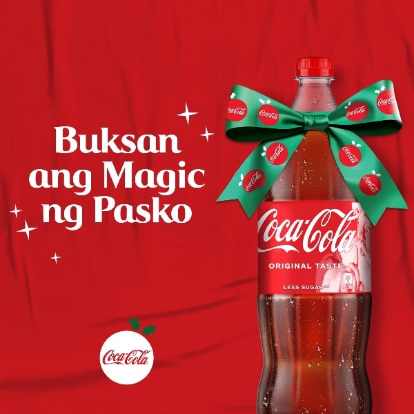 Buksan ang magic ng Pasko is Coca-cola Christmas campaign