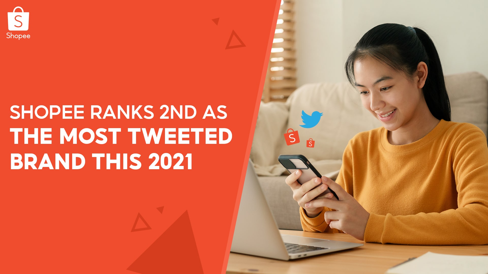 Shopee Most Tweeted E-Commerce Brand in PH