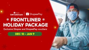 ShopeePay Bayanihan Frontliner Holiday Package