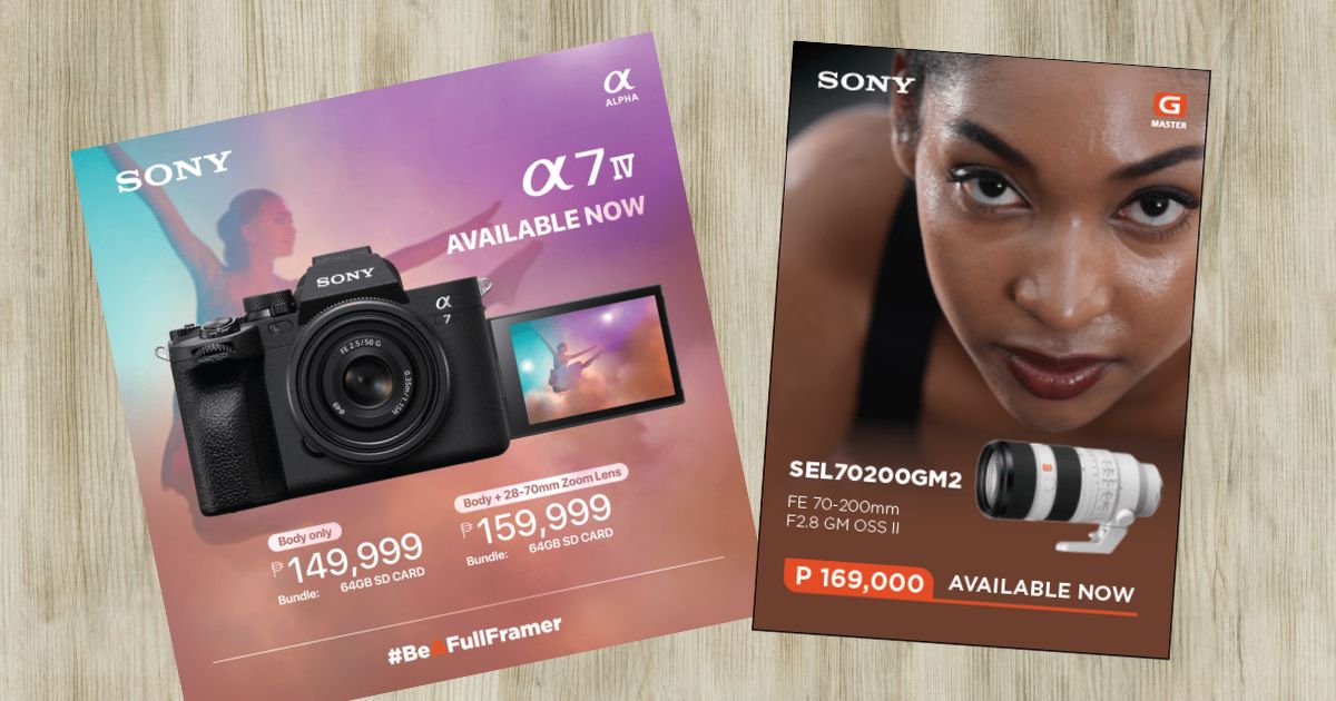 Sony Alpha 7 IV and SEL70200GM2 Lens Now Available Sony Alpha 7 IV and SEL70200GM2 Lens Now Available