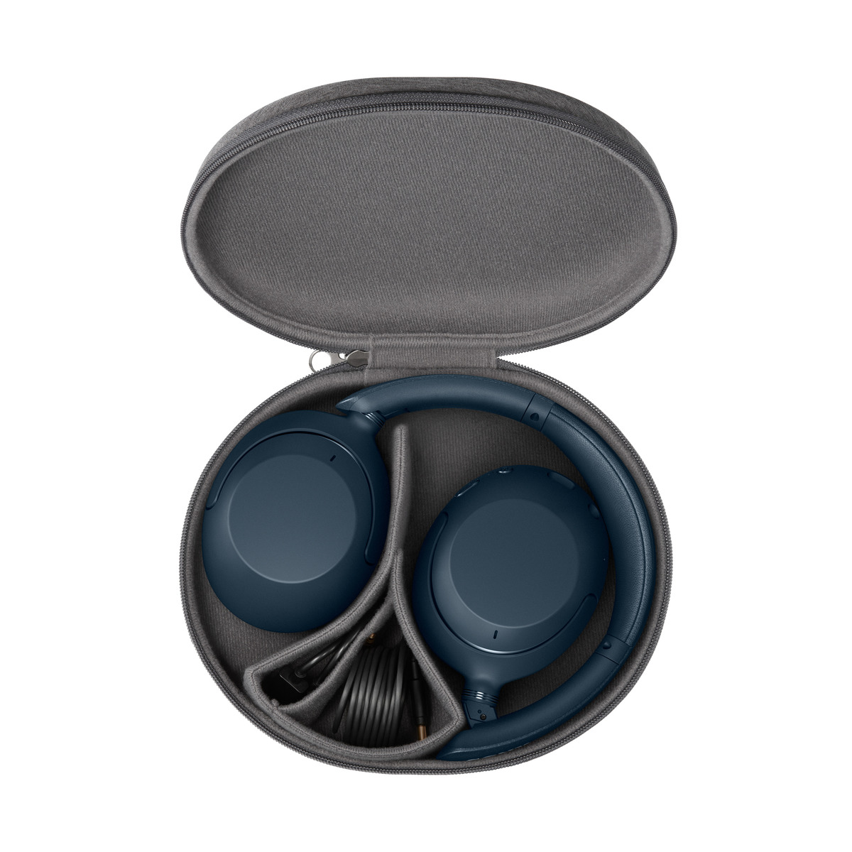 Carry the Sony WH-XB910N wireless headphone anywhere with its carrying case