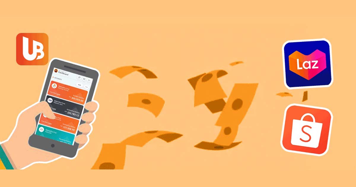UnionBank direct cash-in to Shopee and Lazada Wallets Now Available UnionBank direct cash-in to Shopee and Lazada Wallets Now Available