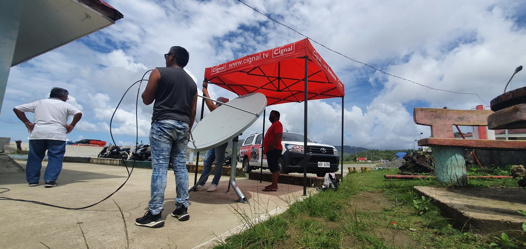 Cignal Connect provide satellite broadband Dinagat Island