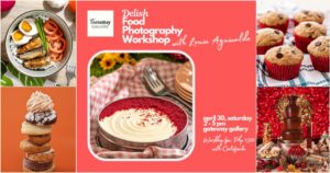 Delish Food Photography Workshop at Gateway Gallery