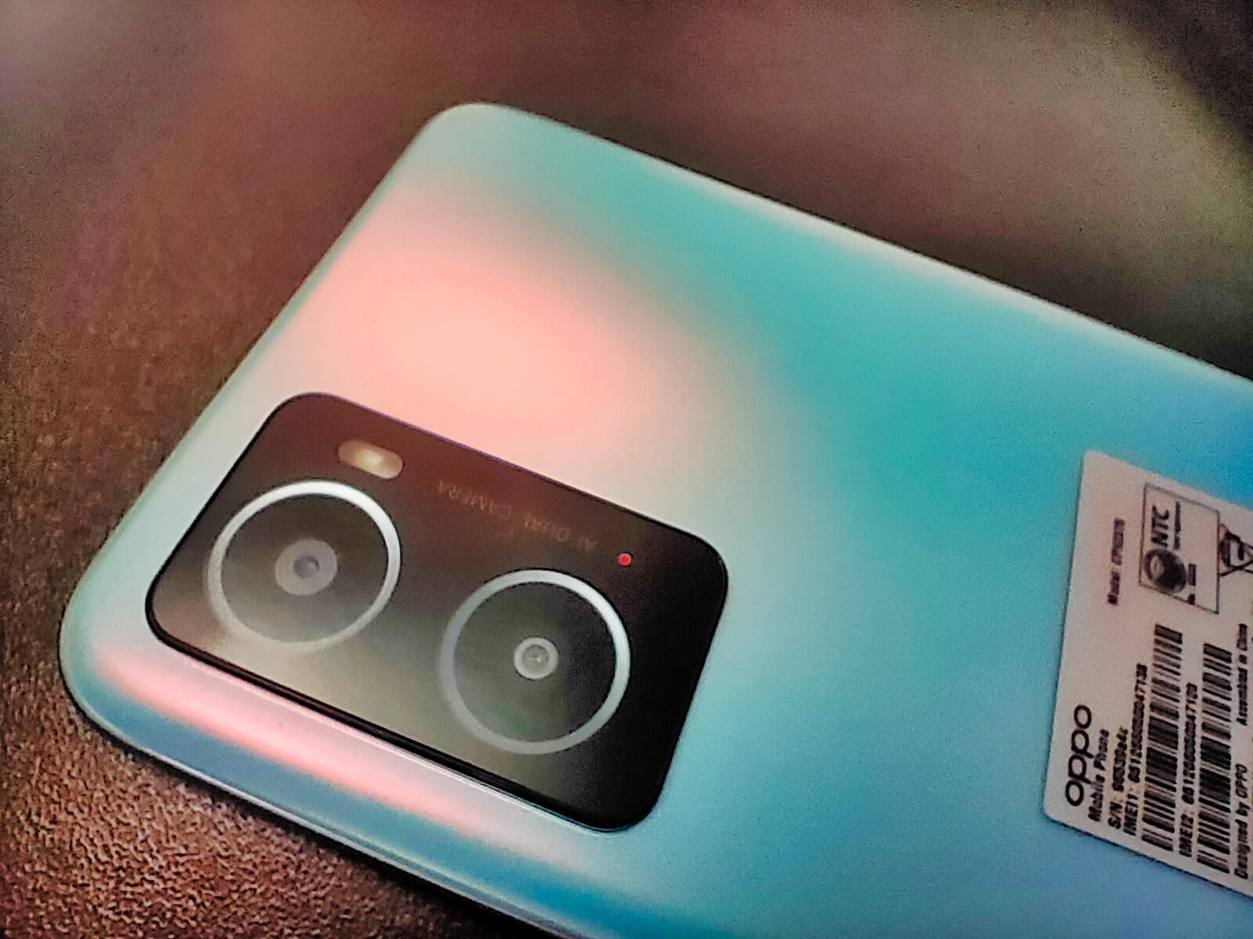 OPPO A76 2-system rear camera