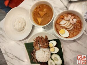 Our main dishes at Nanyang