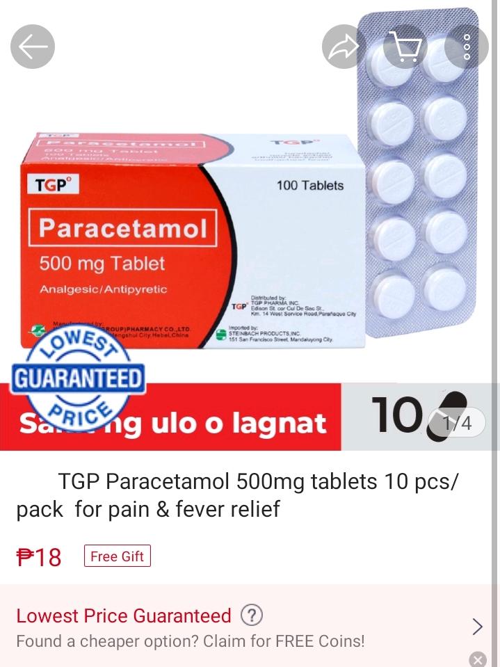 TGP Paracetamol
