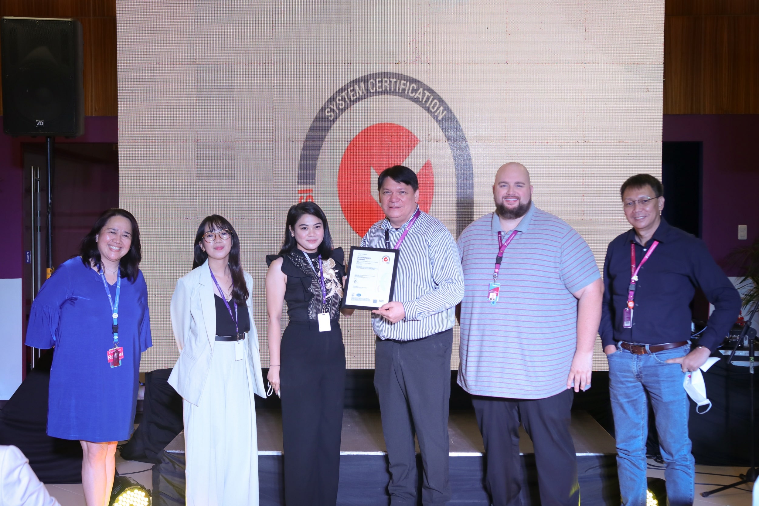 Teleperformance Philippines Receives ISO 45001 certification