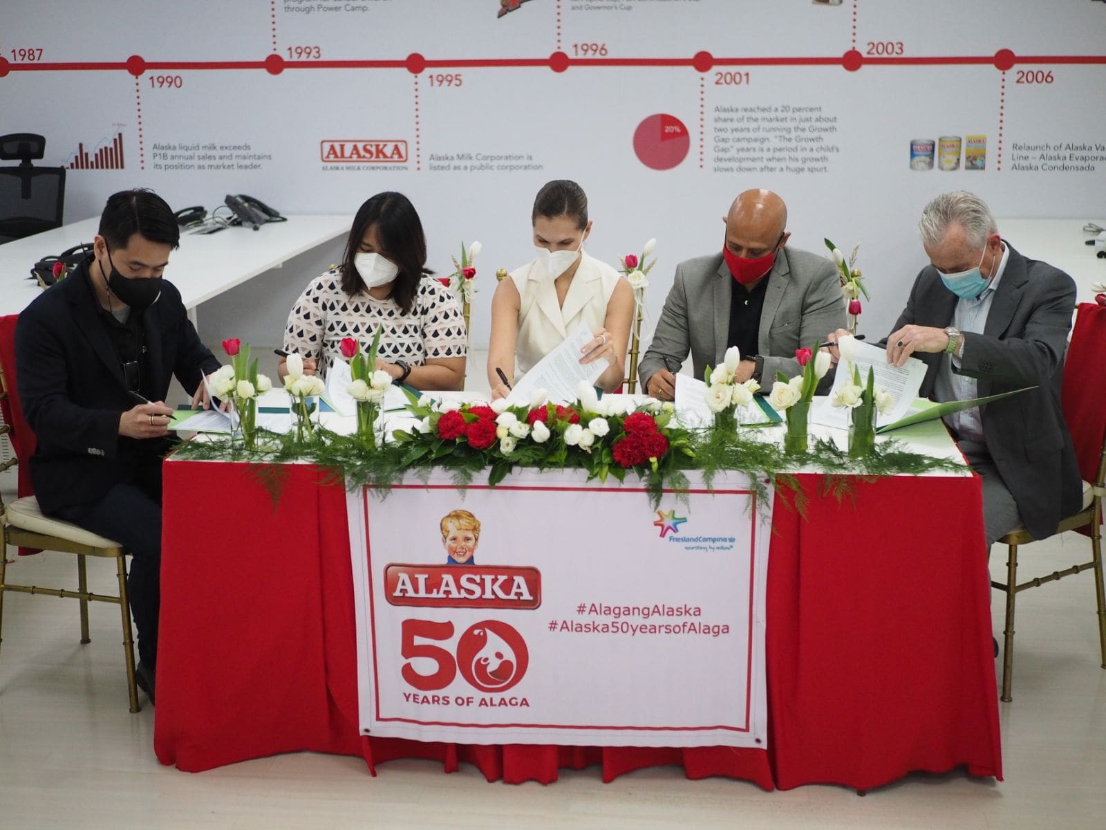 Alaska Milk Corp signing