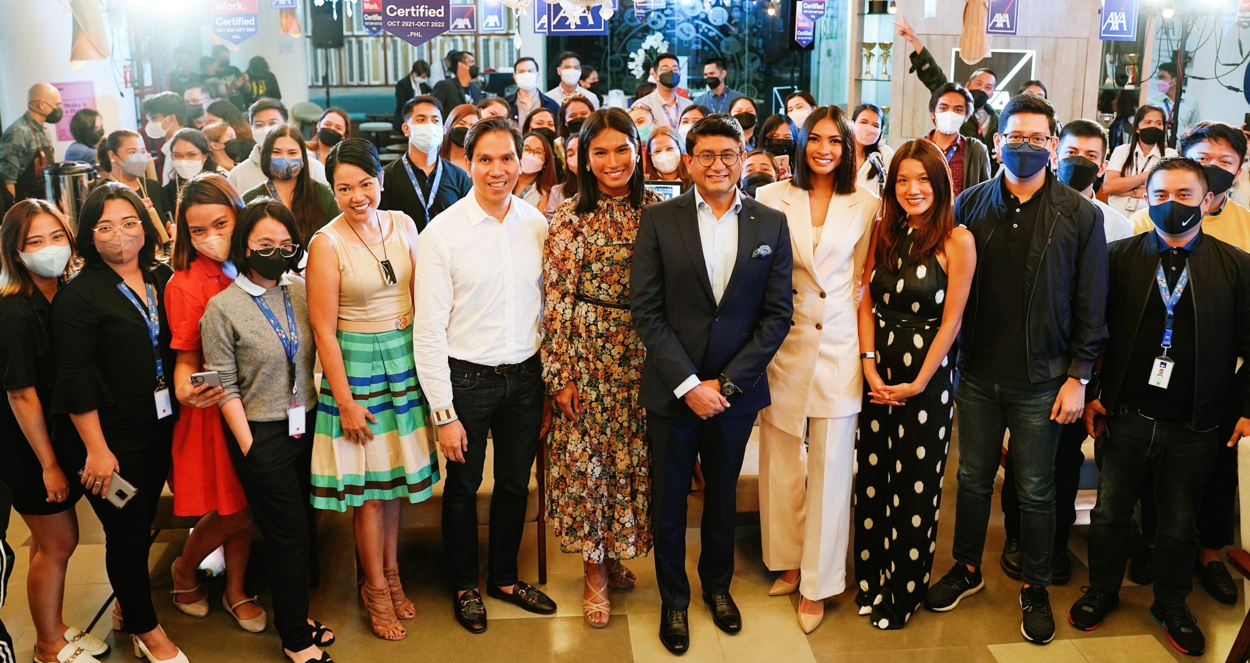 AXA Philippines community and special guests were present during the company’s commemoration of the IDAHOBIT