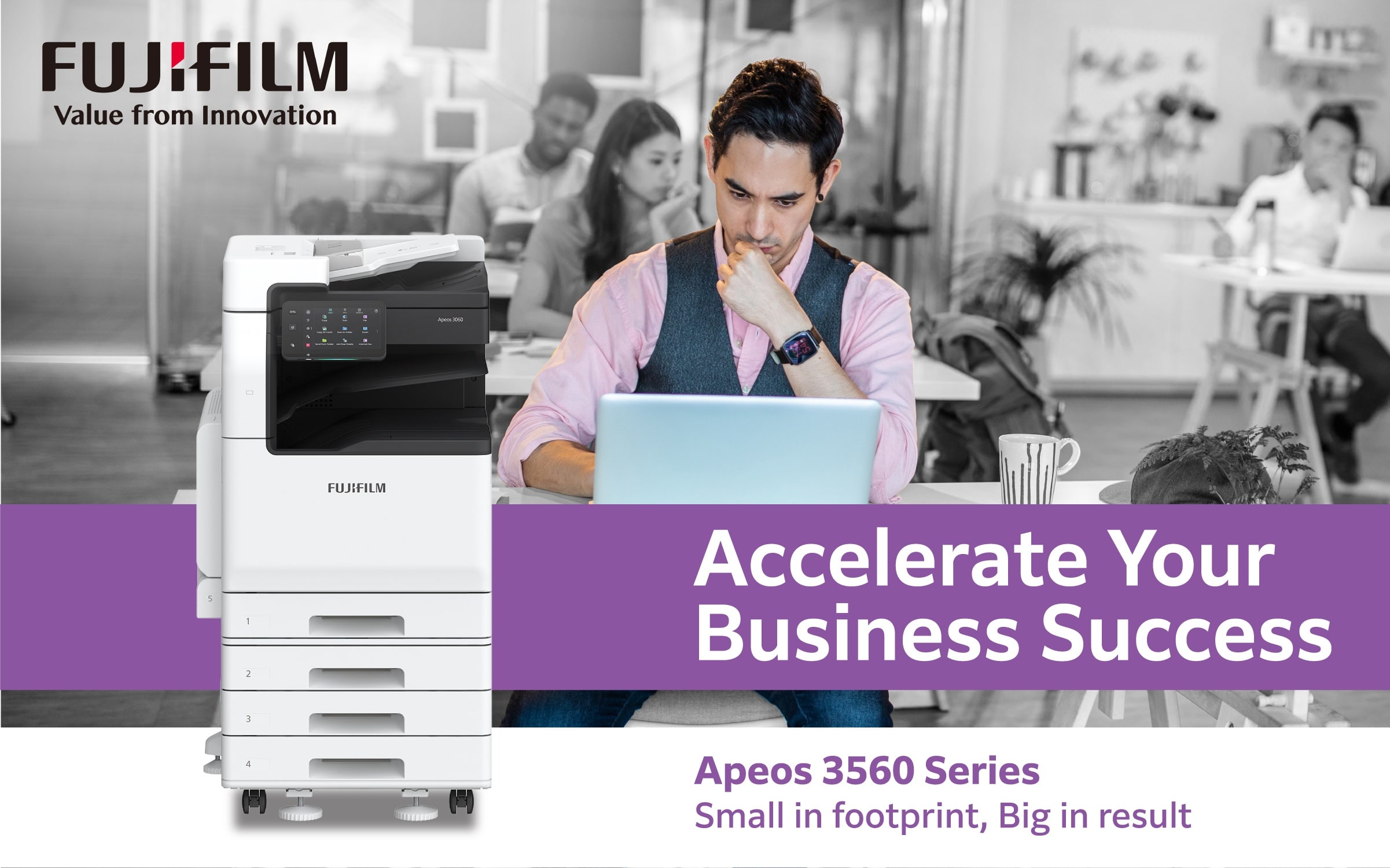 Fujifilm Business Innovation Launched Apeos 3 Multifunction Devices