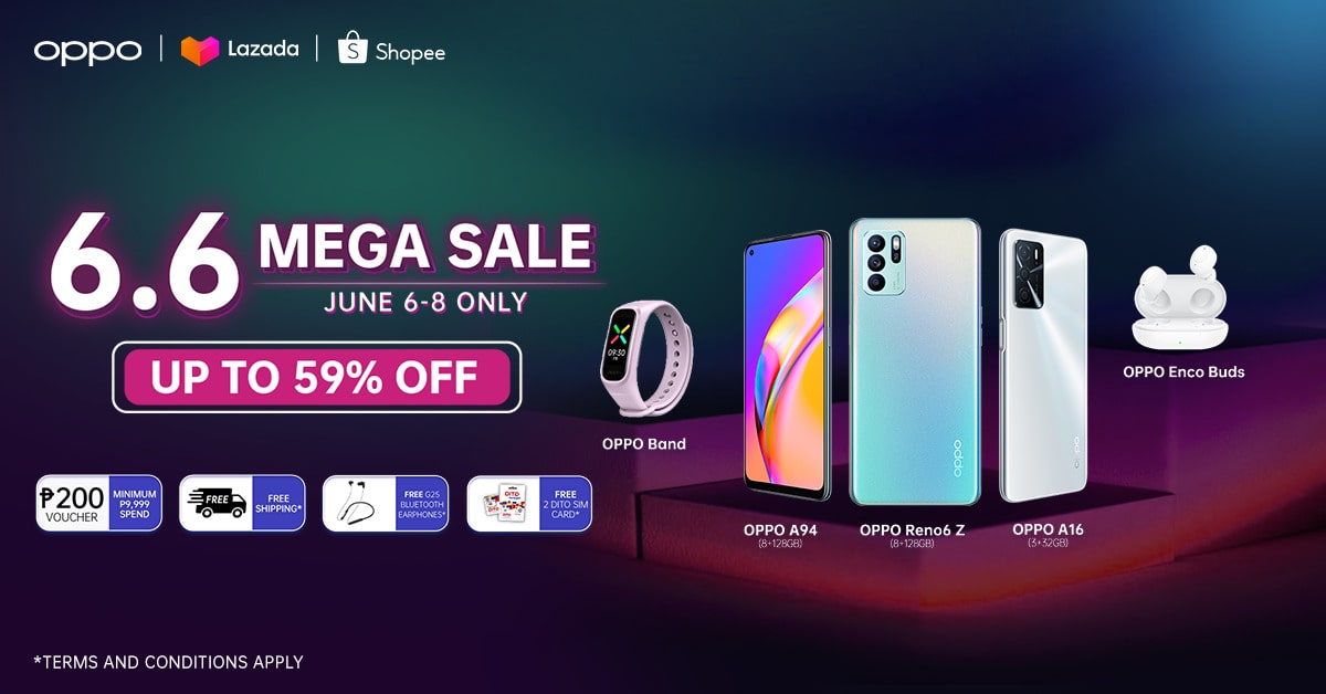 OPPO 6.6 Mid Year Sale OPPO 6.6 Mid Year Sale