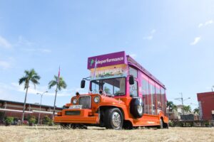 Teleperformance Philippines Cloud Campus Jeepney