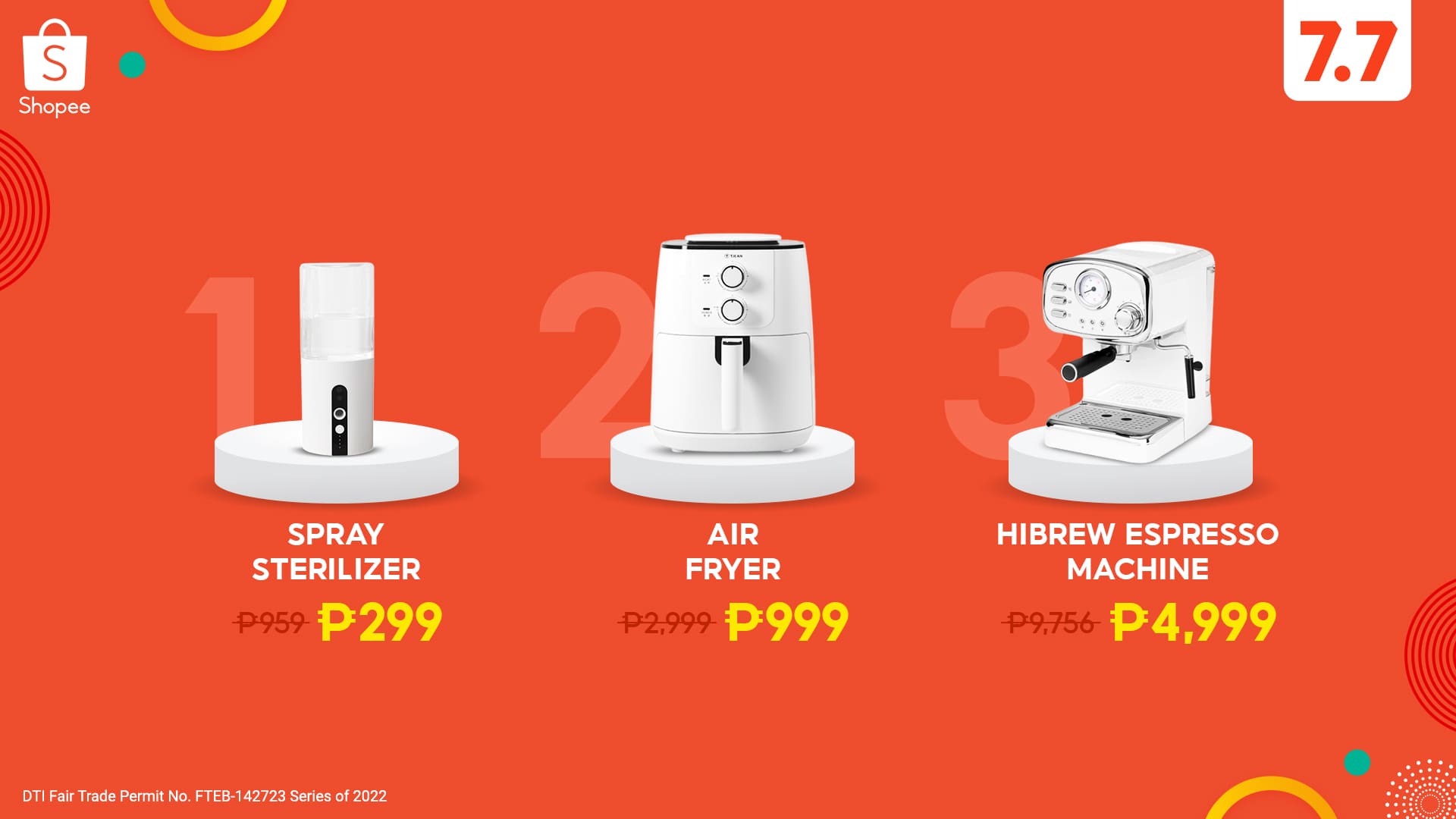 Shopee 7.7 Mid-Year Sale Bagsak-presyo Home Items