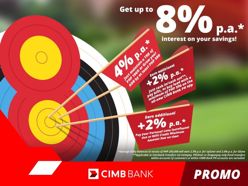 CIMB makes loan repayments extra rewarding through savings interest rate of up to 8%
