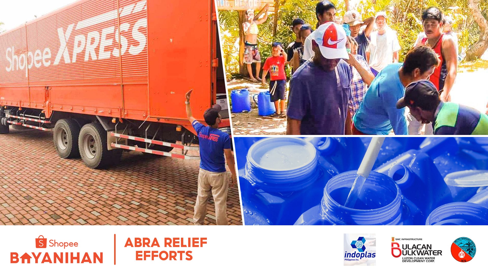 Abra Earthquake Victims Receive Aid from Shopee