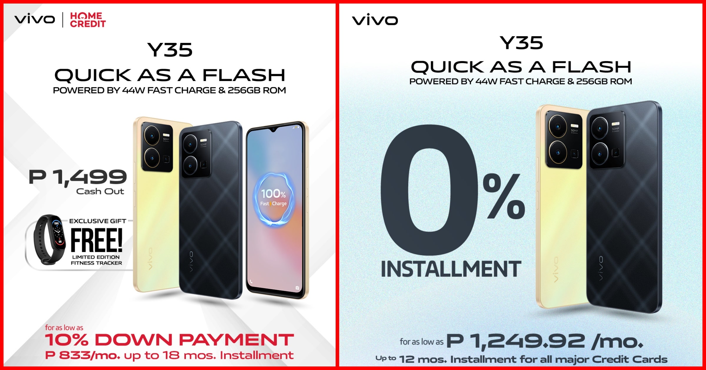 Grab your vivo Y35 #QuickAsAFlash