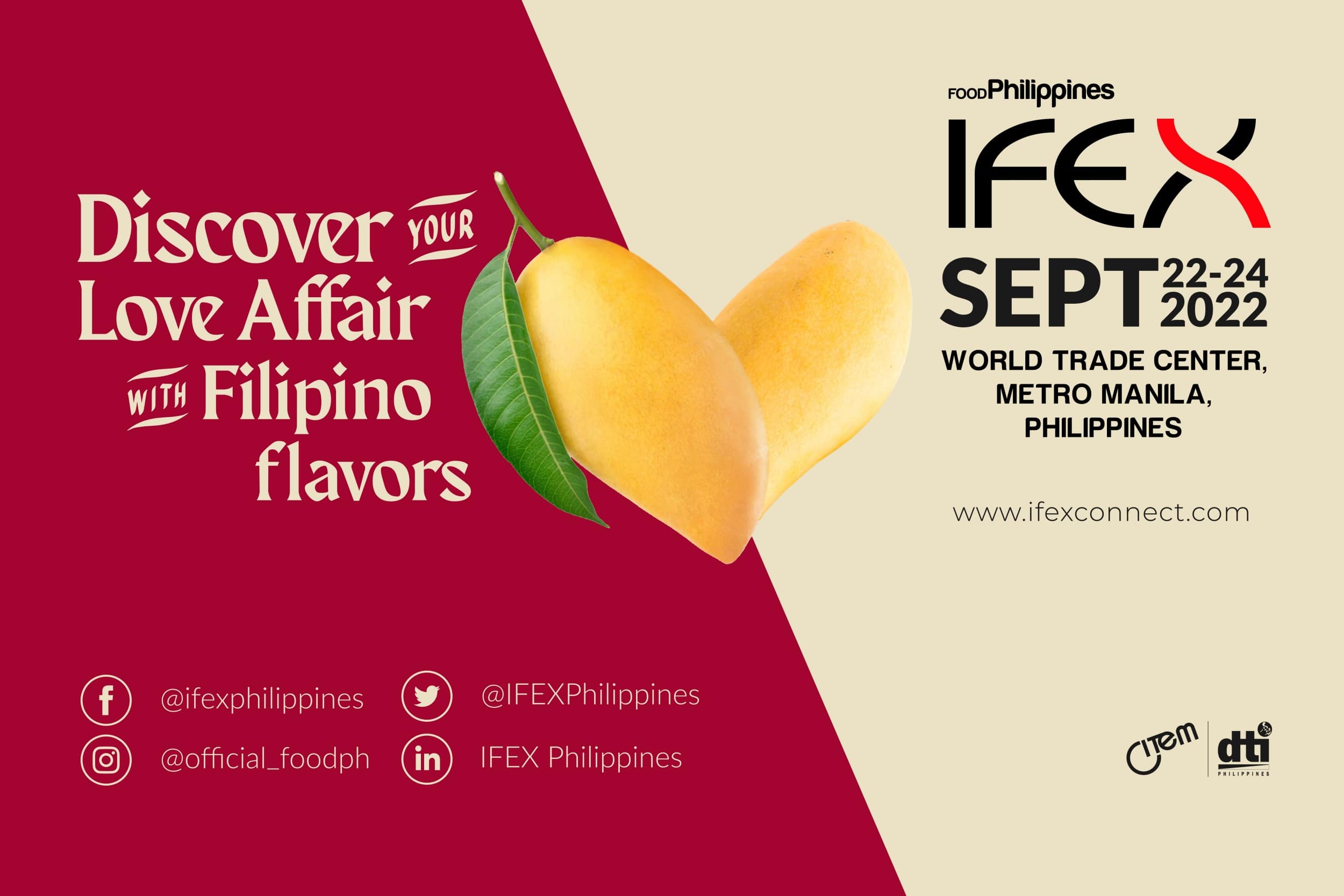 IFEX Discover Your Love Affair with Filipino Flavors