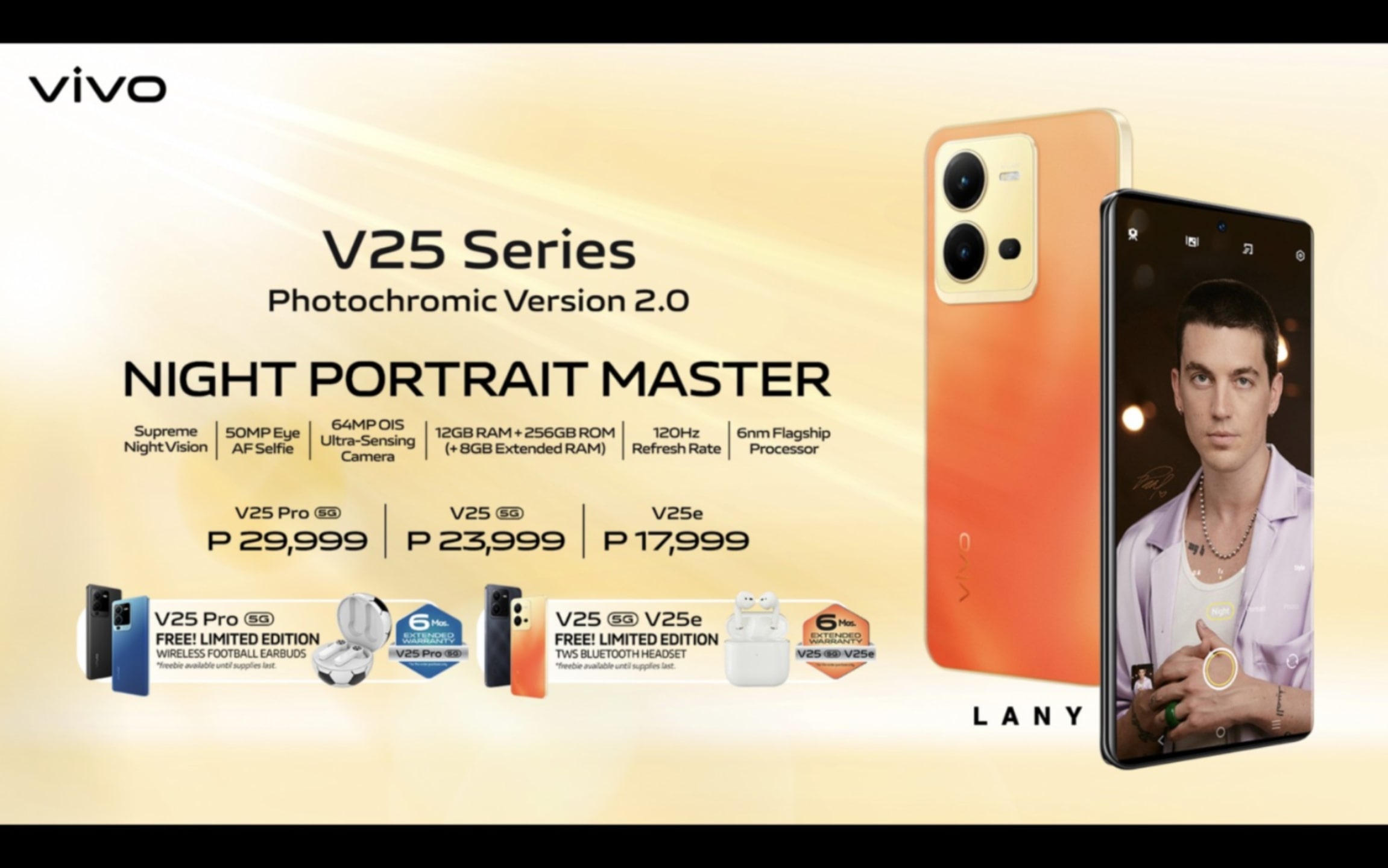 Pricing and Availability - vivo V25 Series