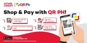 Shop and Pay with QR Ph using Home Credit App
