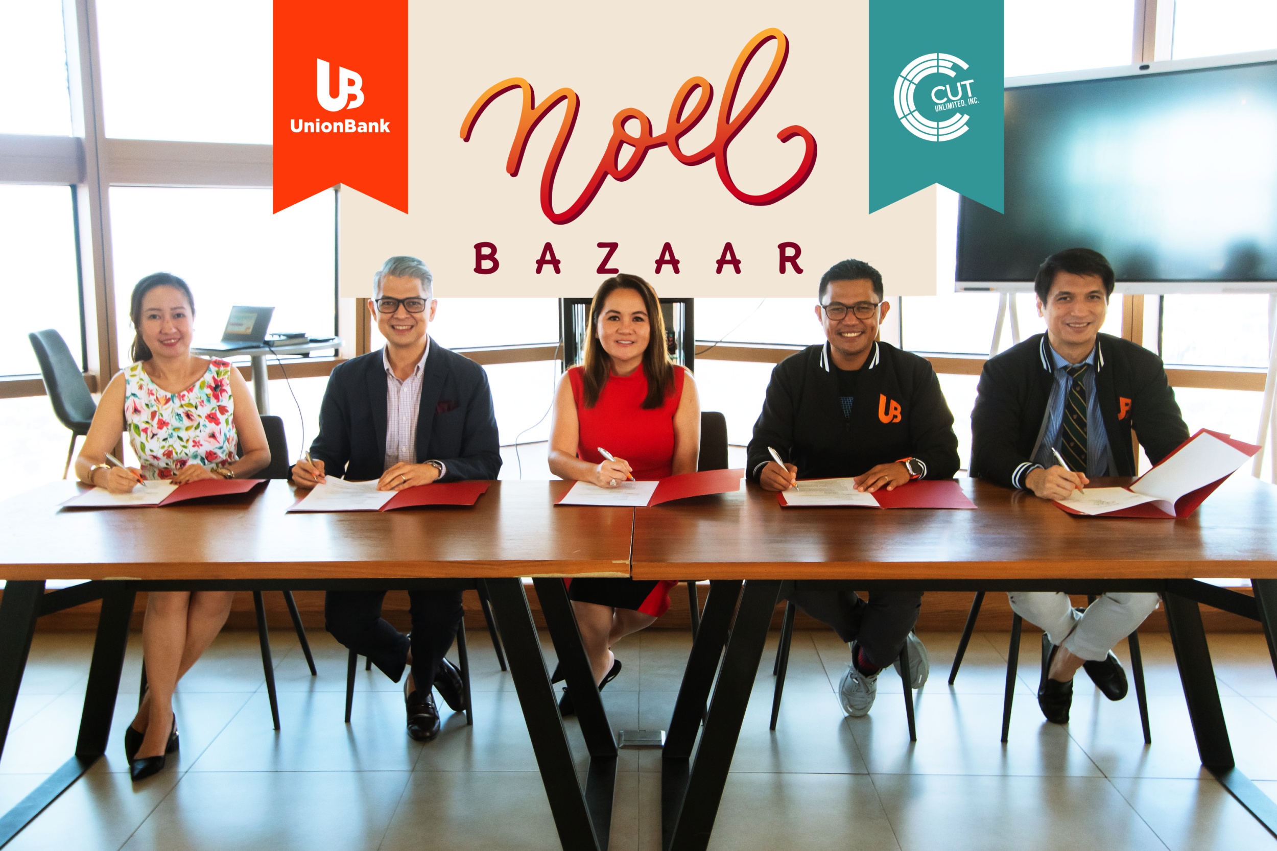 UnionBank-Noel Bazaar Signing UnionBank-Noel Bazaar Signing