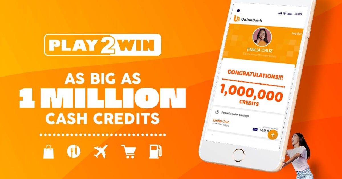 UnionBank Play2Win Raffle Promo KV