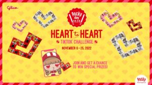 Pocky Heart-to-Heart Tiktok Challenge