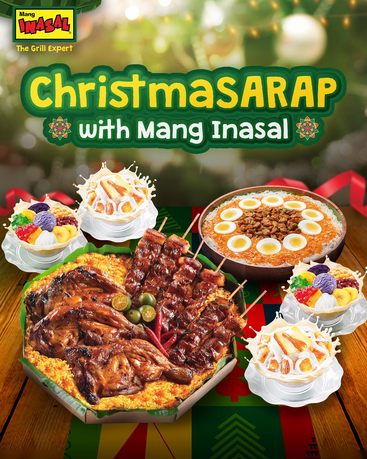 ChristmaSARAP with Mang Inasal