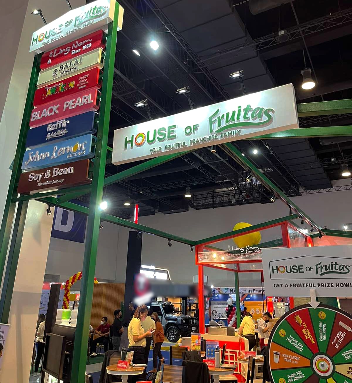 House of Fruitas Booth