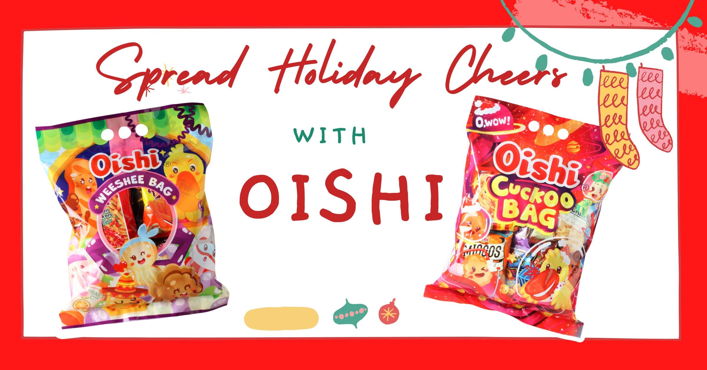Spread holiday cheer with Oishi Gift Bags