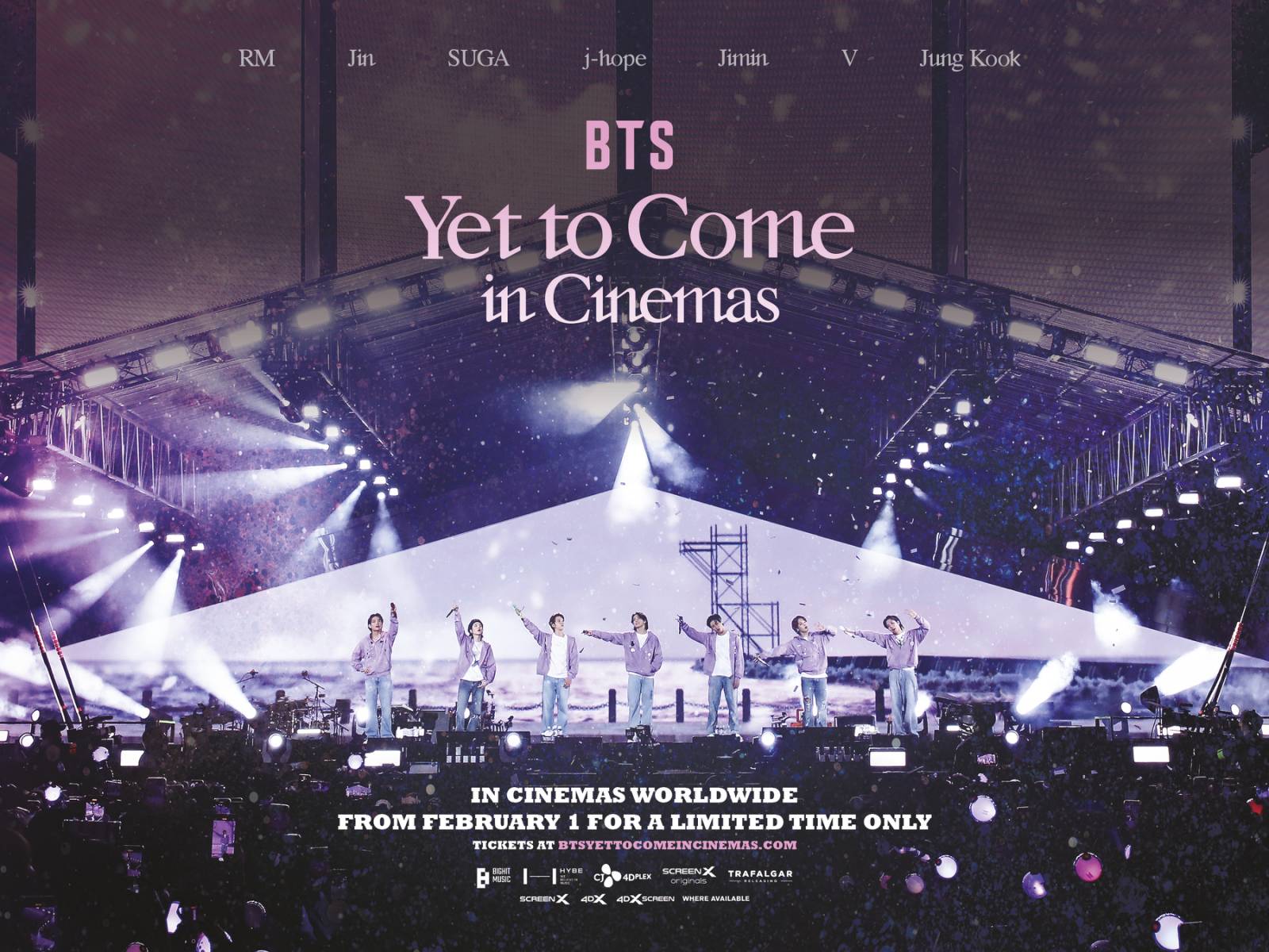 BTS Yet To Come in Cinemas
