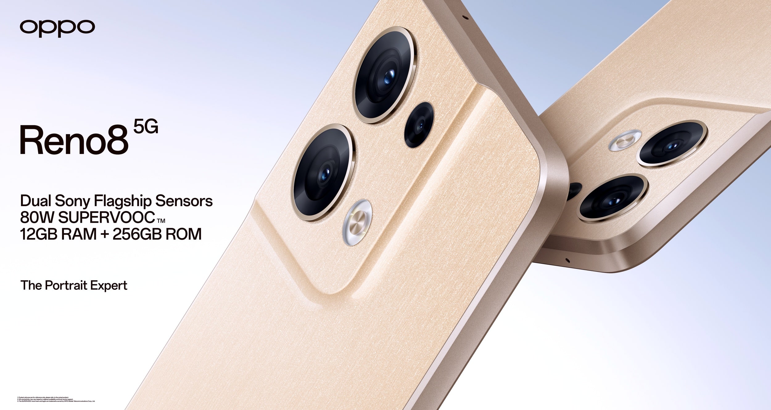 Experience an Ultra Clear start to 2023 with the New OPPO Reno8 5G 12GB+256GB in Sunkissed Beige