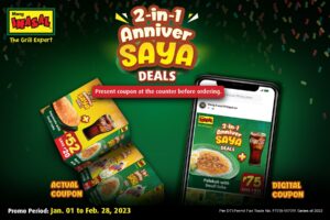 Mang Inasal AnniverSAYA Deals Promo